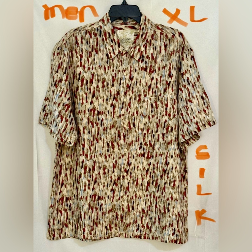 Tasso Elba Casual Button Down Shirt in Multicolor